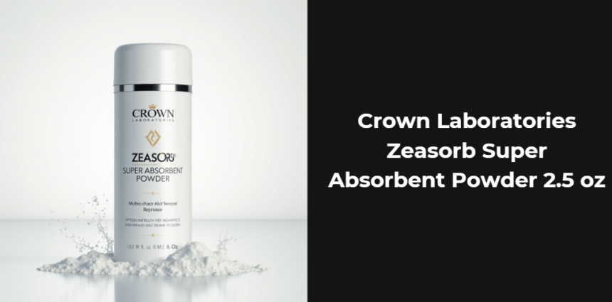 Crown Laboratories Zeasorb Super Absorbent Powder 2.5 oz