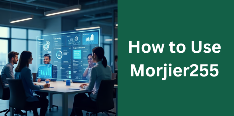 How to Use Morjier255