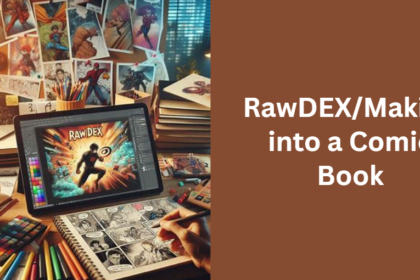 RawDEX/Making into a Comic Book