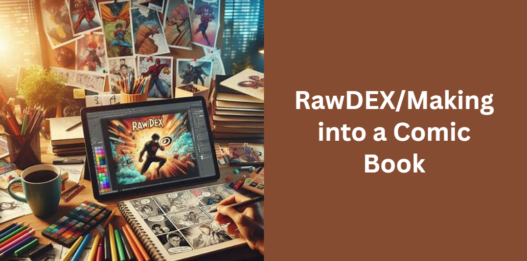 RawDEX/Making into a Comic Book
