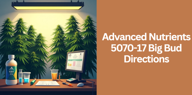 Advanced Nutrients 5070-17 Big Bud Directions