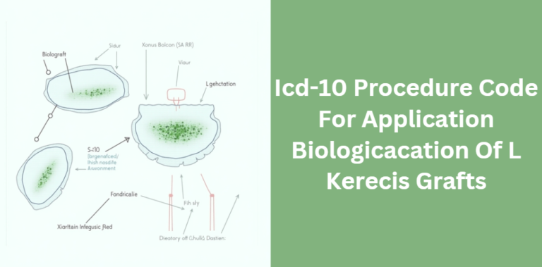Icd-10 Procedure Code For Application Biologicacation Of L Kerecis Grafts