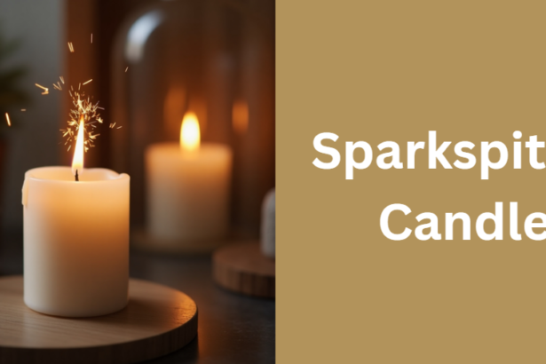 Sparkspitter Candle