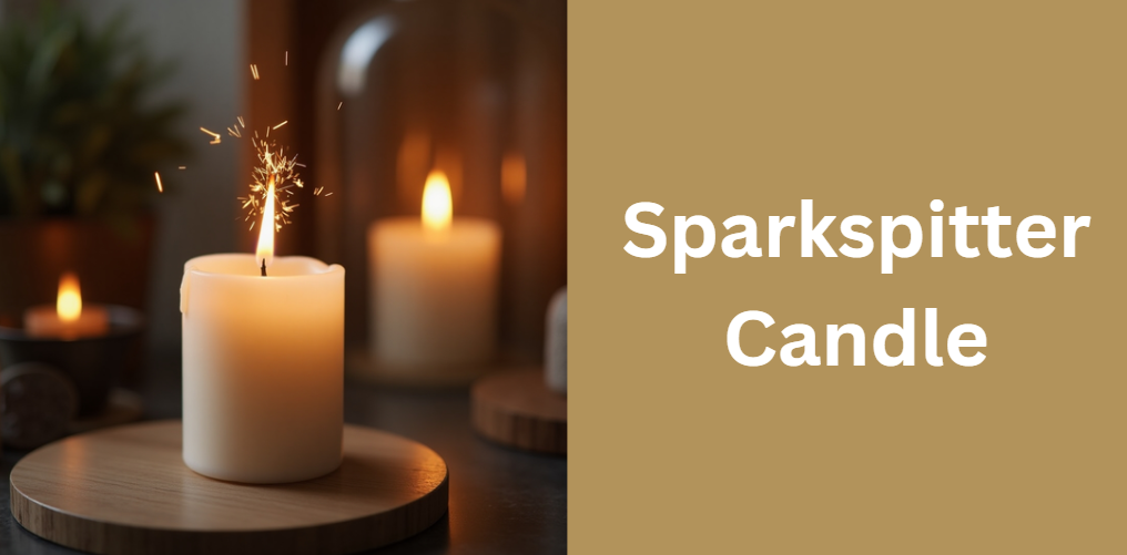 Sparkspitter Candle