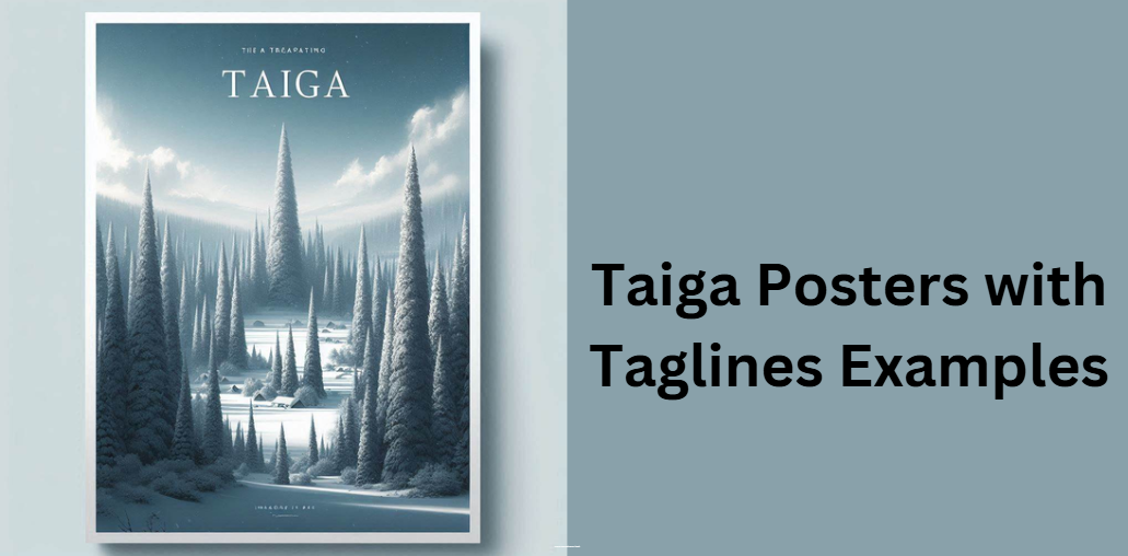 Taiga Posters with Taglines Examples