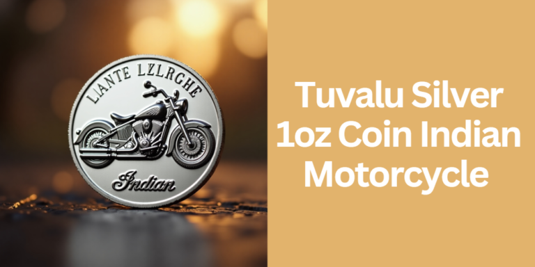 Tuvalu Silver 1oz Coin Indian Motorcycle