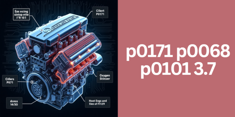p0171 p0068 p0101 3.7